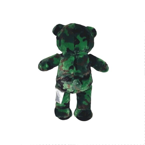 Build A Bear Teddy Bear Camouflage Bear 17" Camo Plush Stuffed Soft Toy BABW - Picture 3 of 4